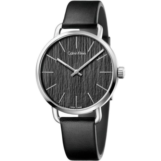 Orologio Calvin Klein Even Gent quadrante rigato - K7B211C1