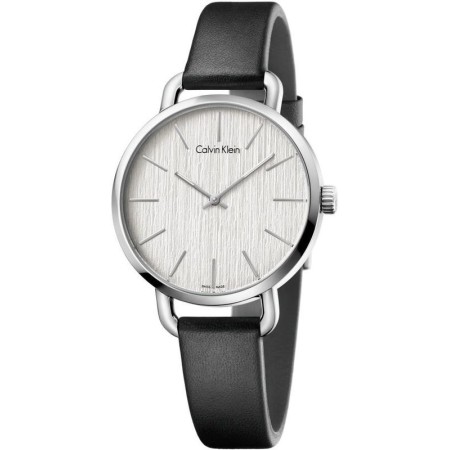 Orologio Calvin Klein Even Midsize nero e bianco slim - K7B231C6