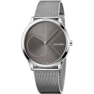 Orologio Calvin Klein Minimal Gent - Logo CK maglia milano - K3M21123
