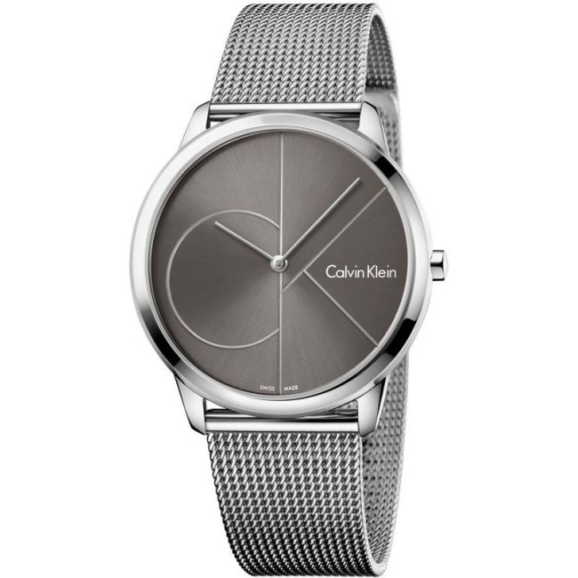 Orologio Calvin Klein Minimal Gent - Logo CK maglia milano - K3M21123