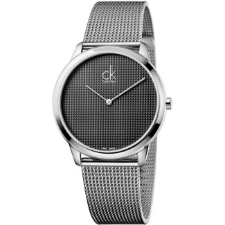 Calvin Klein watch Minimal Gent mesh milano dotted dial