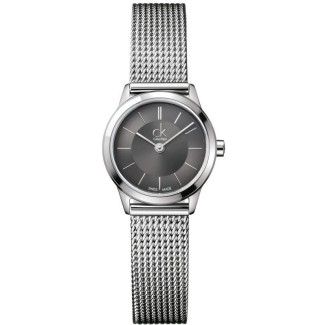 Calvin Klein Minimal Lady anthracite shirt milan watch - K3M23124