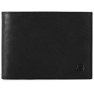 Piquadro Herrenbrieftasche Black Square schwarz