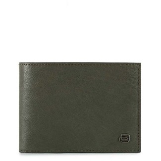 Portafoglio uomo Piquadro Black Square verde PU257B3R/VE