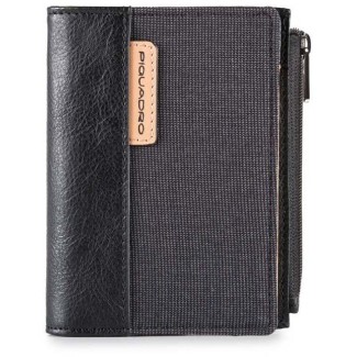 Purse Piquadro folding Blade black - PU4462BL / N