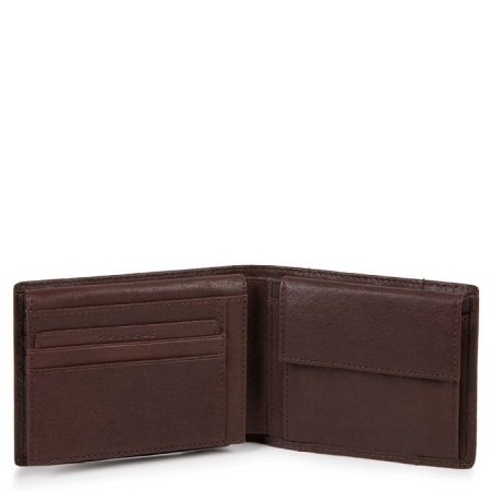 Wallet man Piquadro brown Brief - PU1392BRR / TM