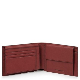 Piquadro Brieftasche Black Square rot 2