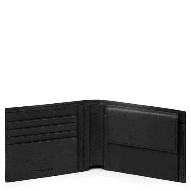 Brieftasche Mann Piquadro Black Square schwarz PU257B3R / N