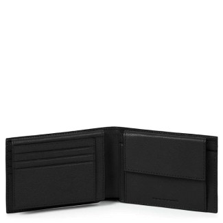 Piquadro men's wallet Black Square black 2