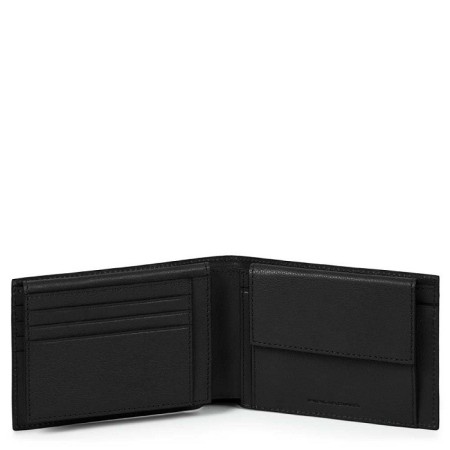 Piquadro Herrenbrieftasche Black Square schwarz
