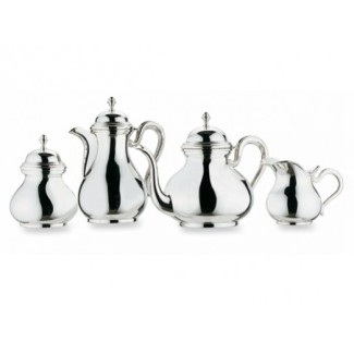 Four piece Silver Service-0030