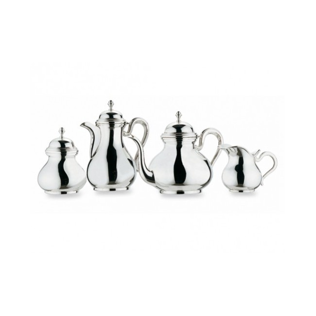 Four piece Silver Service-0030