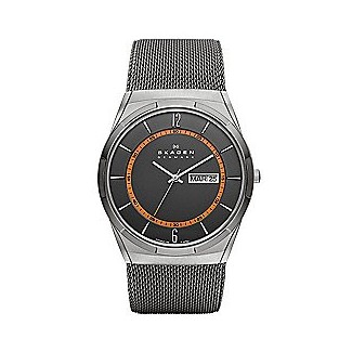 Skagen Melbye Herrenuhr grau groß - SKW6007