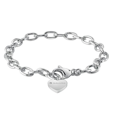 Bracciale Salvini Charms of Love in argento con cuore