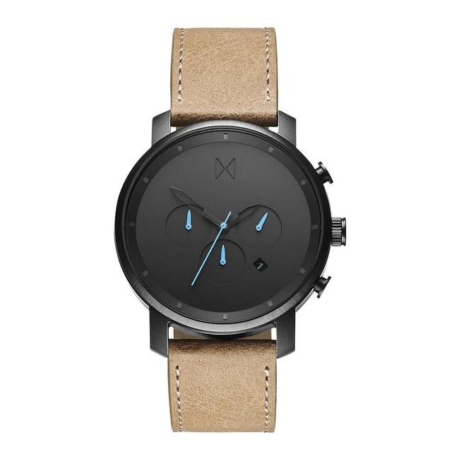 Sehen Sie MVMT Gunmetal Sandstein Chrono - MC01GML