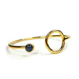 Emi & Eve Unity Bangle with Sapphire EEB011S