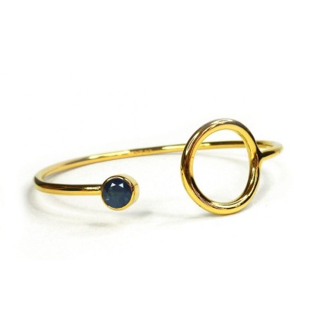 Emi & Eve Unity Bangle with Sapphire EEB011S