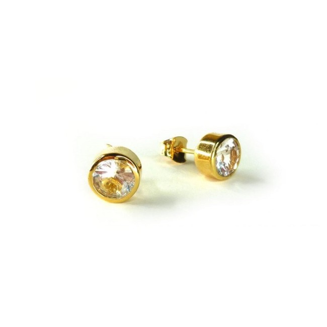 Emi & Eve Unity earrings with white Topaz EEA049T