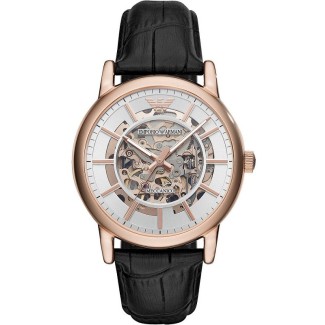 Emporio Armani Luigi automatische rosè Uhr AR60007