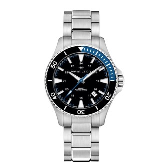 Orologio Khaki Navy Scuba Automatico blu e nero