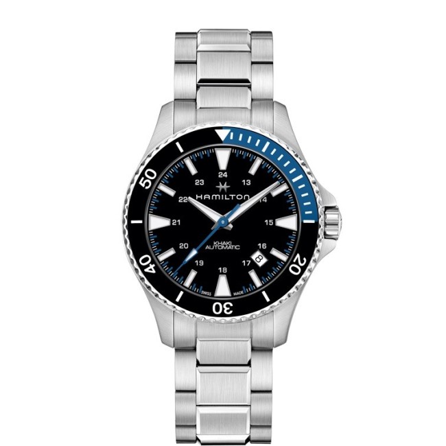 Orologio Khaki Navy Scuba Automatico blu e nero