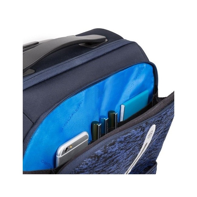 Trolley cabina Piquadro Coleos blu BV3849OS37/BLU