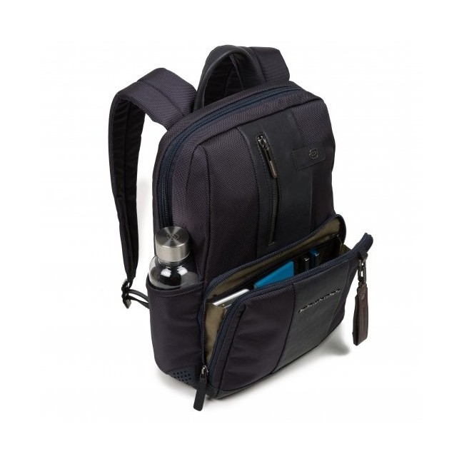 Blauer Piquadro kurzer Rucksack CA3214BR / BLU