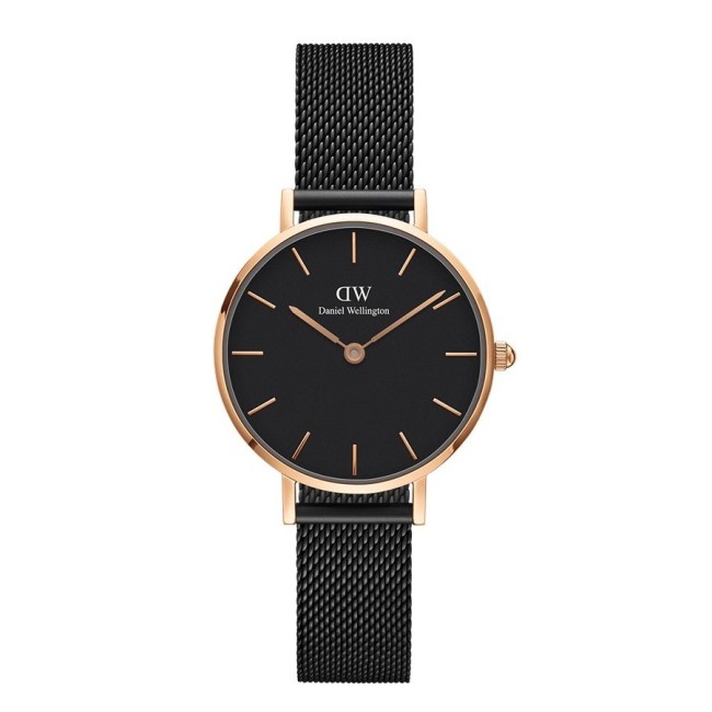Orologio Daniel Wellington nero e oro piccolo DW00100245