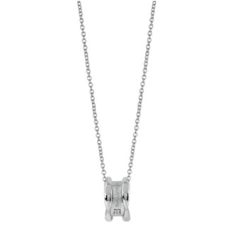 Salvini necklace with pendant white gold sunny collection - 20075607