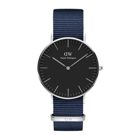 Daniel Wellington Bayswater 36mm silver black watch