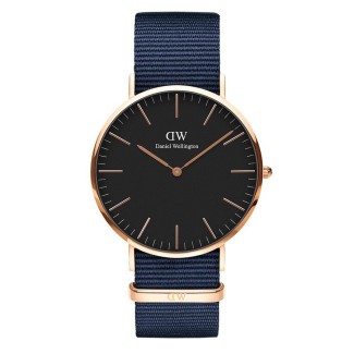 Daniel Wellington Bayswater watch 40mm rosè black