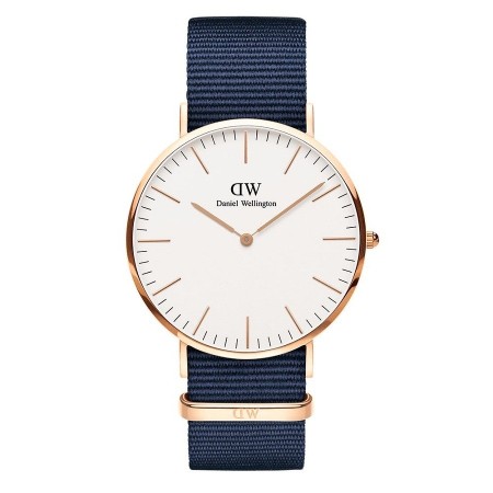 Daniel Wellington Bayswater 40mm rosè white watch