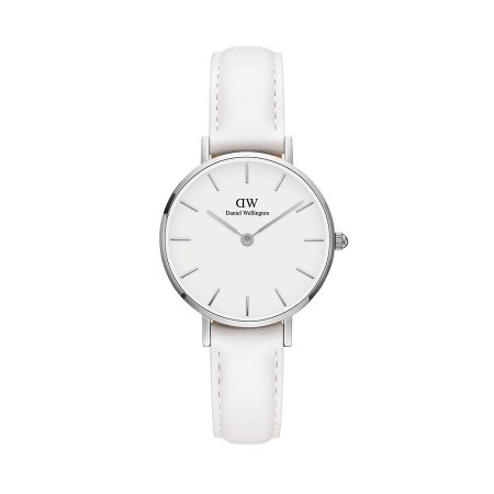 Daniel Wellington Bondi 28mm silberne weiße Uhr