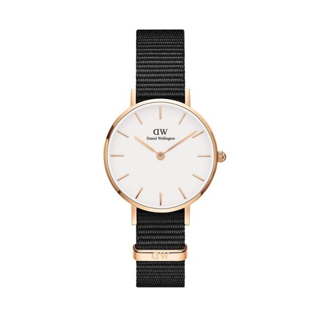 Daniel Wellington Cornwall 28mm rosè white watch