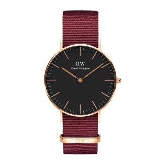 Daniel Wellington Roselyn Uhr 36mm rosè schwarz