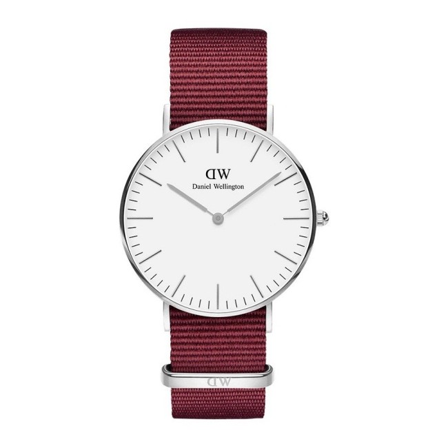 Daniel Wellington Roselyn Uhr 36mm silberweiß