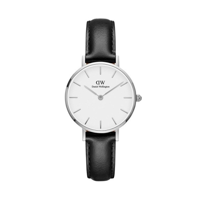 Daniel Wellington Sheffield 28mm silberne weiße Uhr