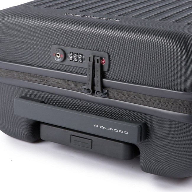 Trolley Piquadro klein grau BV4425SK / GR