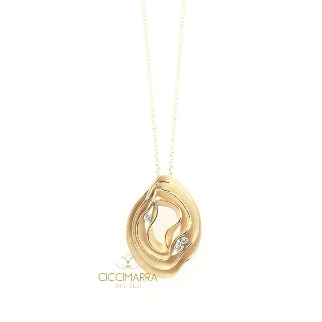 Collana Annamaria cammilli Dune in oro arancio GPE2444J