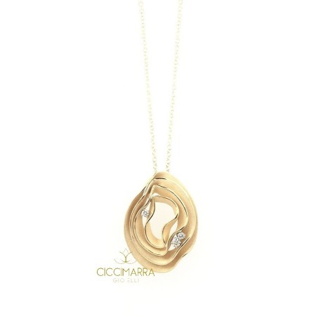 Annamaria camilli Dune necklace in orange gold GPE2444J
