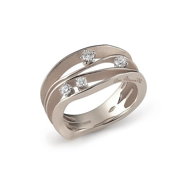 Annamaria Cammilli Dune medium ring in Natural Gold GAN0778N