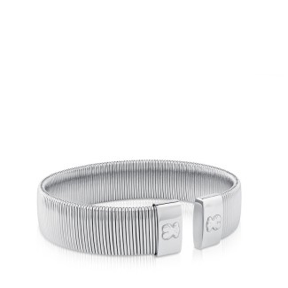 Bracciale Tous Bulevard acciaio inox argento bangle -  512661500