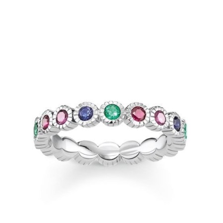 Ring veretta Thomas Sabo Royalty natural multicolor stones