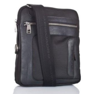 Flache Tasche mit abnehmbaren Handy Etui-Leder und Stoff CA1358FR/N