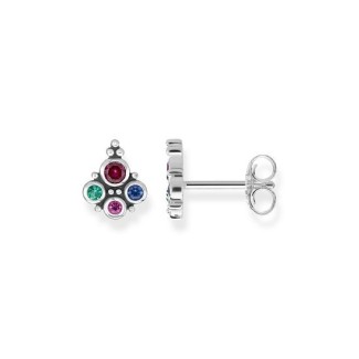 Orecchini Thomas Sabo Royalty pietre multicolor etnico
