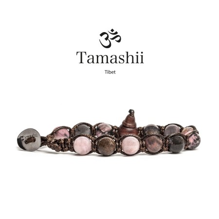 Tamashii Pink Turmalin Armband eine Runde - BHS900-181