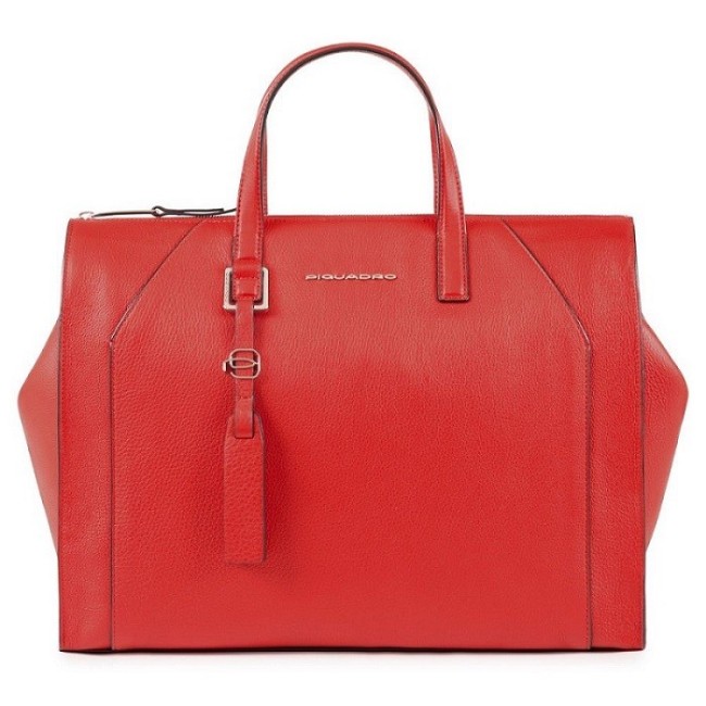 Piquadro Muse Tasche mit zwei roten Griffen CA4325MU / R