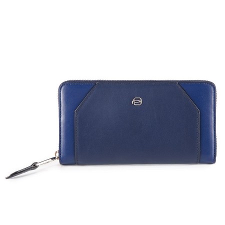 Piquadro Muse Brieftasche Frau blau Nacht PD1515MUSR / BLU