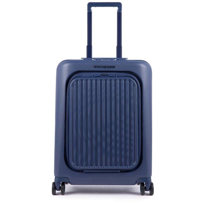 Trolley Piquadro small blue Seeker BV4426SK / BLU