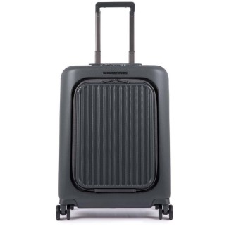 Trolley Piquadro klein grau Sucher BV4426SK / GR